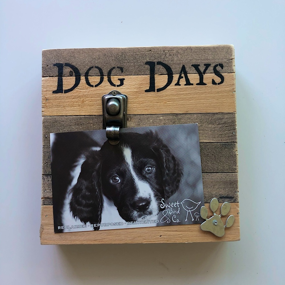Sentiment Frame | Dog Days Picture Holder